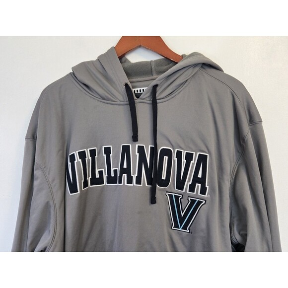 Vintage Villanova Wildcats Hoodie Mens 2XL Foot Locker NCAA XXL Grey Y2K - Picture 2 of 8